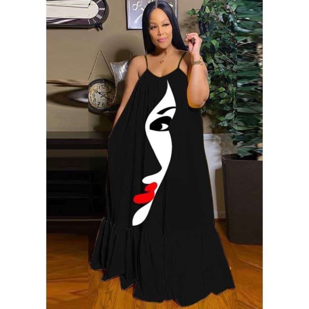 Who’s Watching Me Maxi Dress